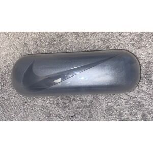 Nike Eyeglasses Case‎ Sunglasses Hard Case Box Holder Glasses Black Wipe Cloth